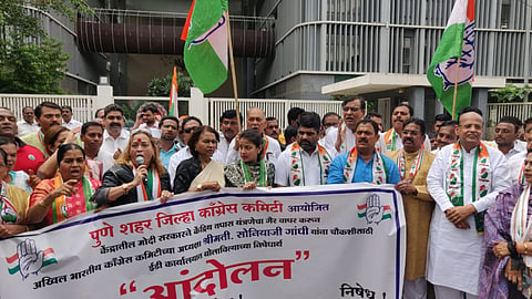 Congress nationwide agitation in support of Sonia Gandhi