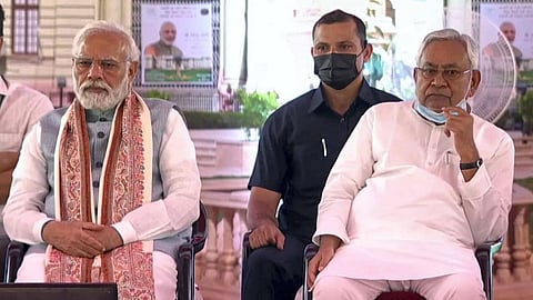 Narendra Modi and Nitish Kumar