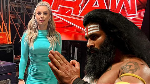  WWE Indian Wrestler Veer Mahan May Romance With Anchor sarah schreiber