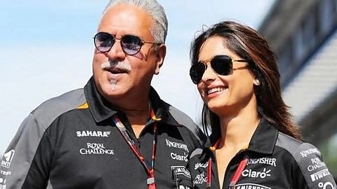 Vijay Mallya And Pinky Lalwani
