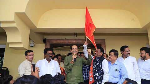Uddhav Thackeray on Ed raids Shivsena Leader Sanjay Raut Residence maharashtra news  