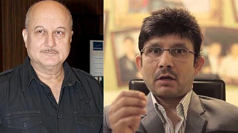 Anupam Kher And Kamal K Khan 