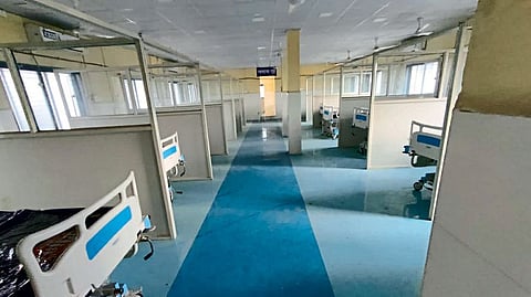 Beed district 322 ICU beds hospitals 