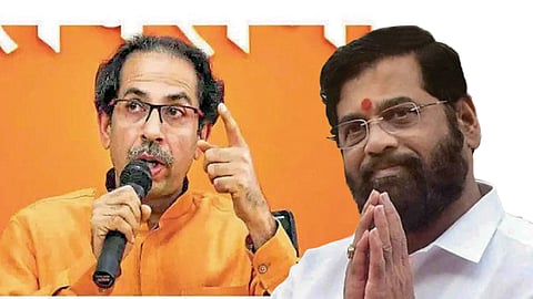 Uddhav Thackeray and Eknath Shinde