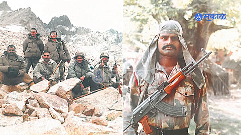 Kargil Vijay Diwas story of jawan Minus 40 degree temperature commander jumps on Pak soldier capturing outpost from the Pakistanis 