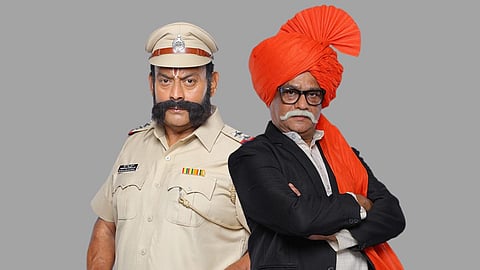 actor vidyadhar joshi and atul kale on screen fight jivachi hotiya kahili serial on sony marathi 