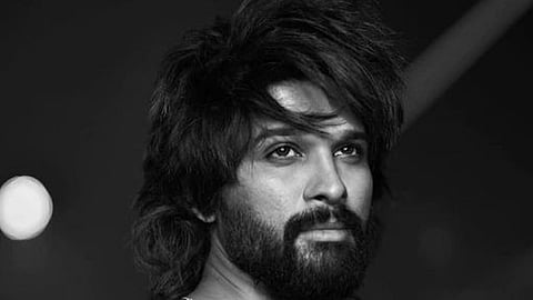 Allu Arjun look viral 