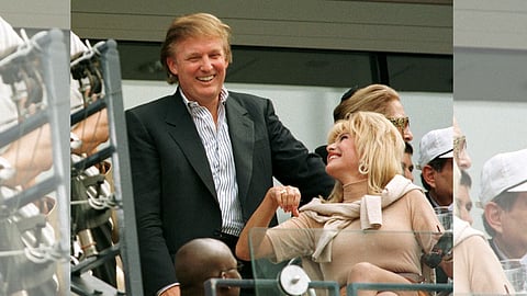 Ivana Trump first wife of former US president Donald Trump 
