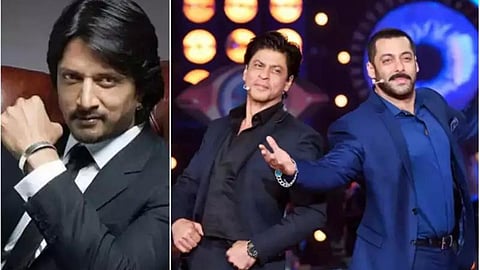 Kiccha Sudeep speaks Shah Rukh Khan and Salman Khan,together for a film might get a heart attack!' 