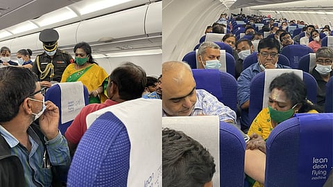 governor save ips officer life onboard flight 