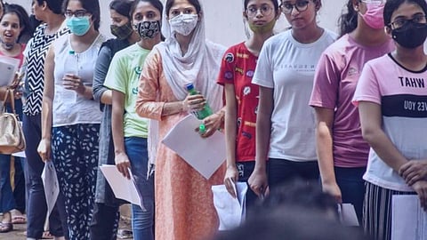 Kerala NEET exam Forced to remove Undergarments female students 