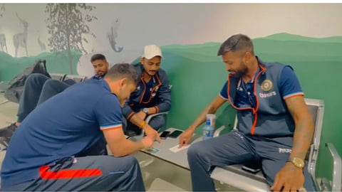 ishan kishan hardik pandya axar patel funny viral video