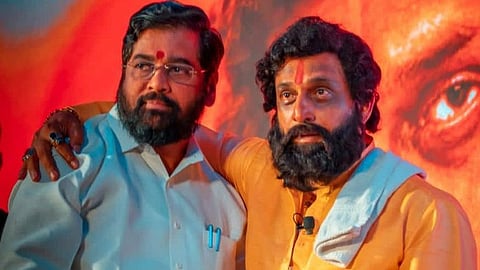 Prasad Oak shared Post for CM Eknath Shinde  