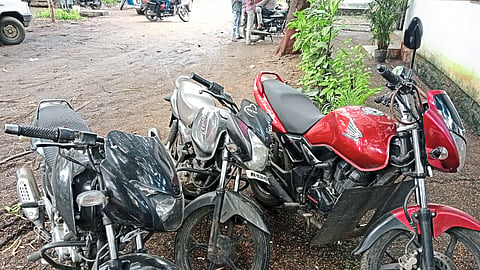 used in Crime bike seized by police.
