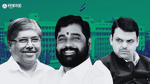 bjp chandrakant patil made it clear eknath shinde ask devendra fasnvis to be deputy chief minister maharashtra politics 