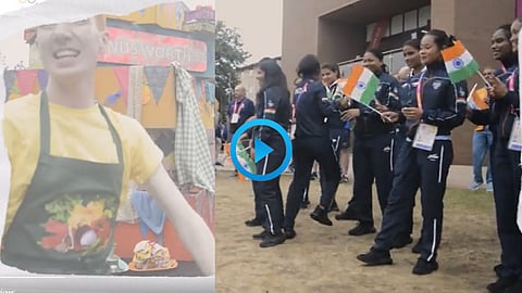 Commonwealth Games 2022 Opening Ceremony India Flag Hoisting Video