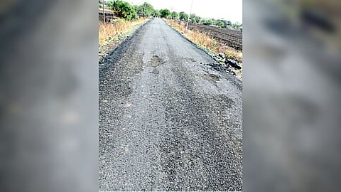 Akola Shirpur gram panchayat bad Road construction