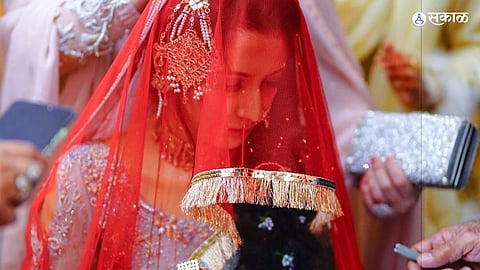 The groom ran away from nikah  without bride