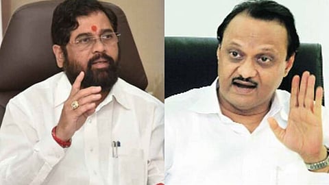 Ajit Pawar And Eknath Shinde
