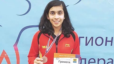 International badminton player Purva Barve