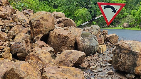 Sinhagad Ghat road landslide forest department did not take action  will fort start tomorrow
