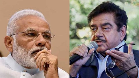 TMC MP Shatrughan Sinha Narendra Modi