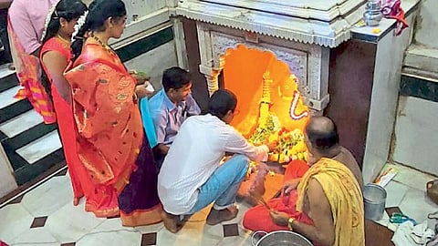 Ganesh Chaturthi 2022 Ganapatipule Two thousand devotees took Padasparshadarshan ratnagiri