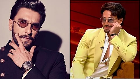 'koffee with karan7' promo tiger shroff envies ranveer singh,karan johar speechless
