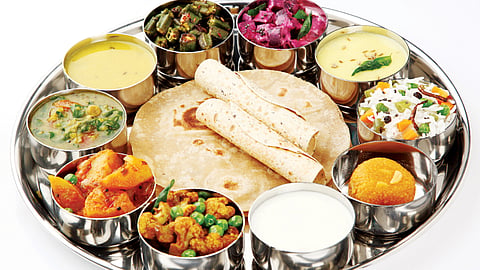 Veg Balanced Diet Thali