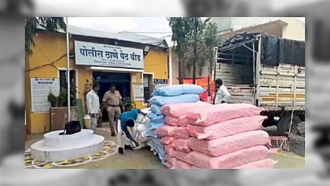 beed illegal business Accused absconding from local police