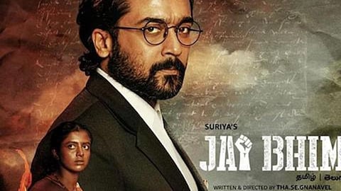 Suriya Starrer Jai bhim lands into legal trouble chennai police files fir against makers under copyright act 