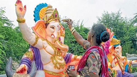 Ganesh Chaturthi Ganeshotsav 2022 Increase in demand for Ganesha idols Kolkata