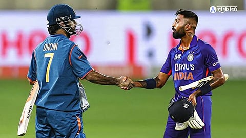  hardik pandya said after hitting six learned a lot from ms dhoni  