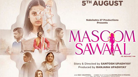 Masoom Sawaal movie poster stirs controversy for depicting Lord Krishna on a sanitary pad