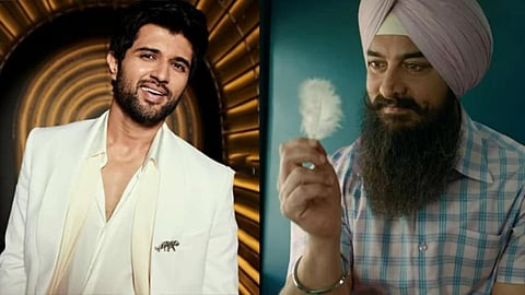 Vijay Deverakonda trolled boycott liger movie trend on twitter after he support aamir khan laal singh chaddha