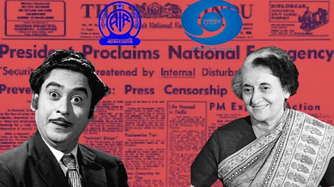 Kishore Kumar was banned by Indira Gandhi from singing on the radio for refusing to obey her orders