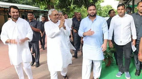 Nitish Kumar Tejashwi Yadav 