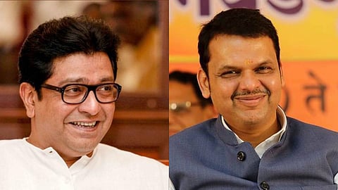 Raj Thackeray & Fadanvis 