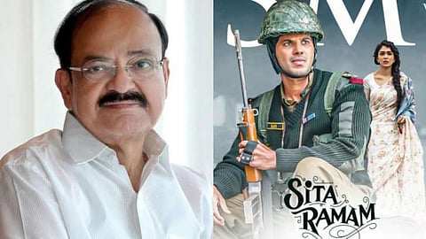 Venkaiah Naidu praises Dulquer Salmaan and mrunal thakur’s ‘Sita Ramam’, calls it a must watch
