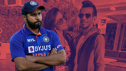 Asia Cup 2022 Rohit Sharma Commented Yuzvendra Chahal Dhanashree Verma breakup