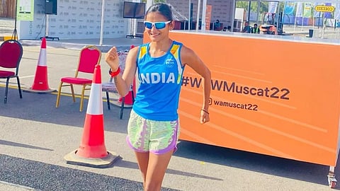 Commonwealth Games 2022 Priyanka Goswami wins silver medal in women 10,000m Race Walk 