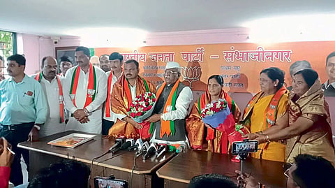 Aurangabad Congress president joins BJP