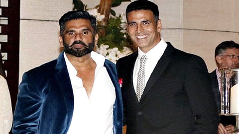 Akshay Kumar And Sunil Shetty 