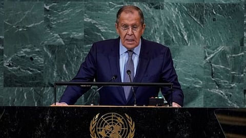 Russian Foreign Minister Sergei Lavrov