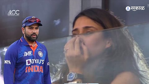  
 rohit sharma  wife ritika sajdeh 