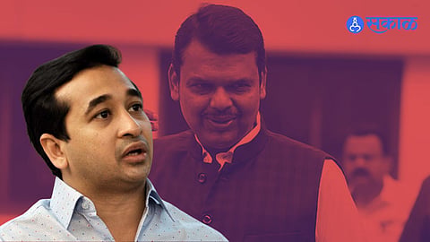 Nitish Rane: देवेंद्र फडणवीस 'हिंदुहृदयसम्राट' तर नितेश राणे 'चायना आयटम'; शिवसेनेचा हल्लाबोल 