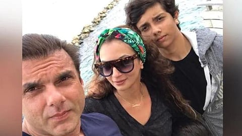 Son Nirvaan gets upset after mom Seema Sajdeh removes 'Khan' from her nameplate 