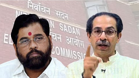 Eknath SHinde and Uddhav Thackeray 