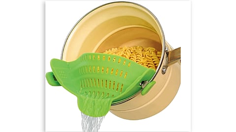 strainer silicone clip