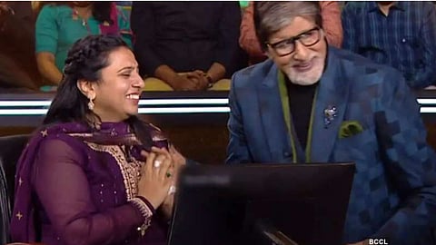 KBC 14: Contestant cried Every moment in front of big b, said,not even cried in vidaai but get emotional in kbc...